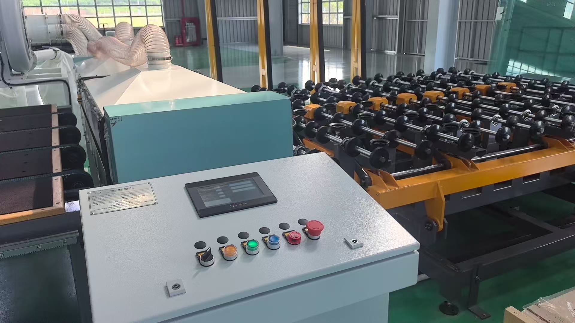 Glass cutting table customer case 2024- Vietnam