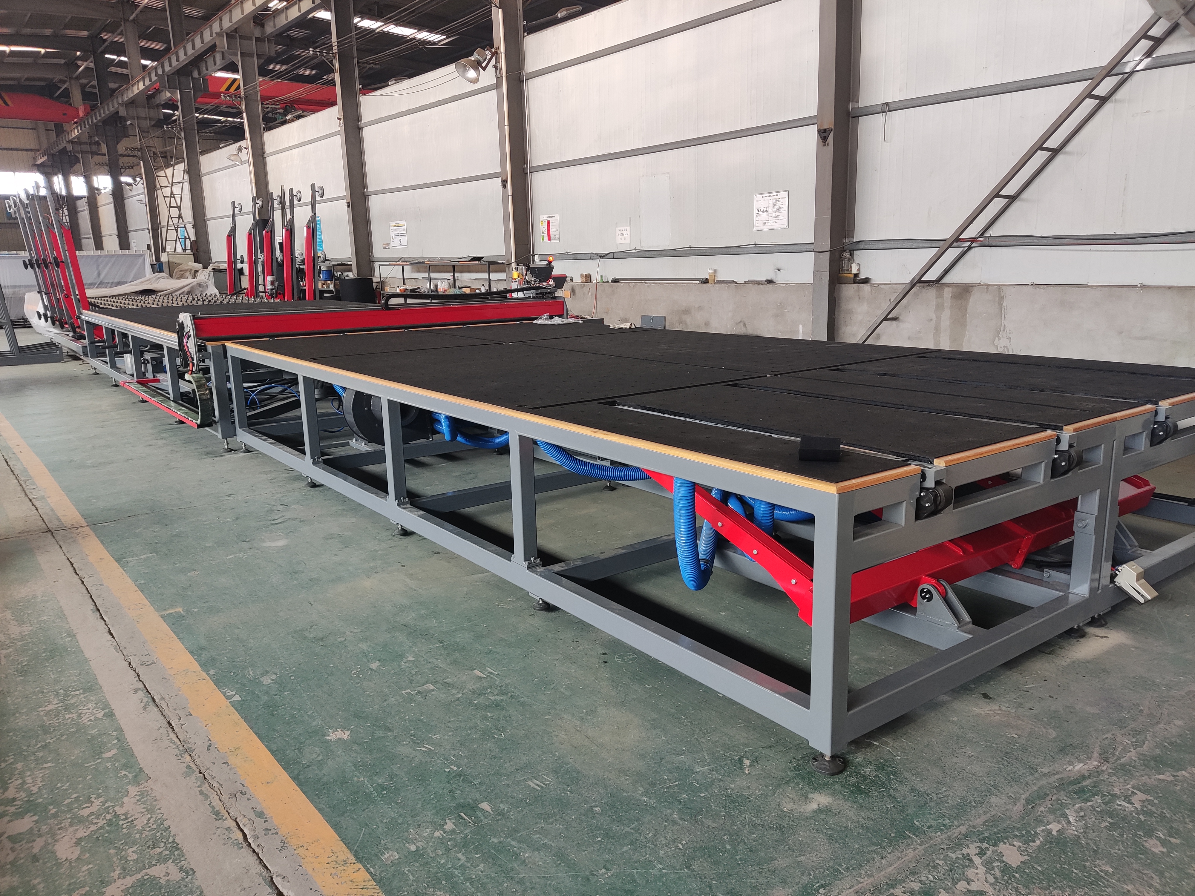 Glass cutting table customer case 2024- Turkey