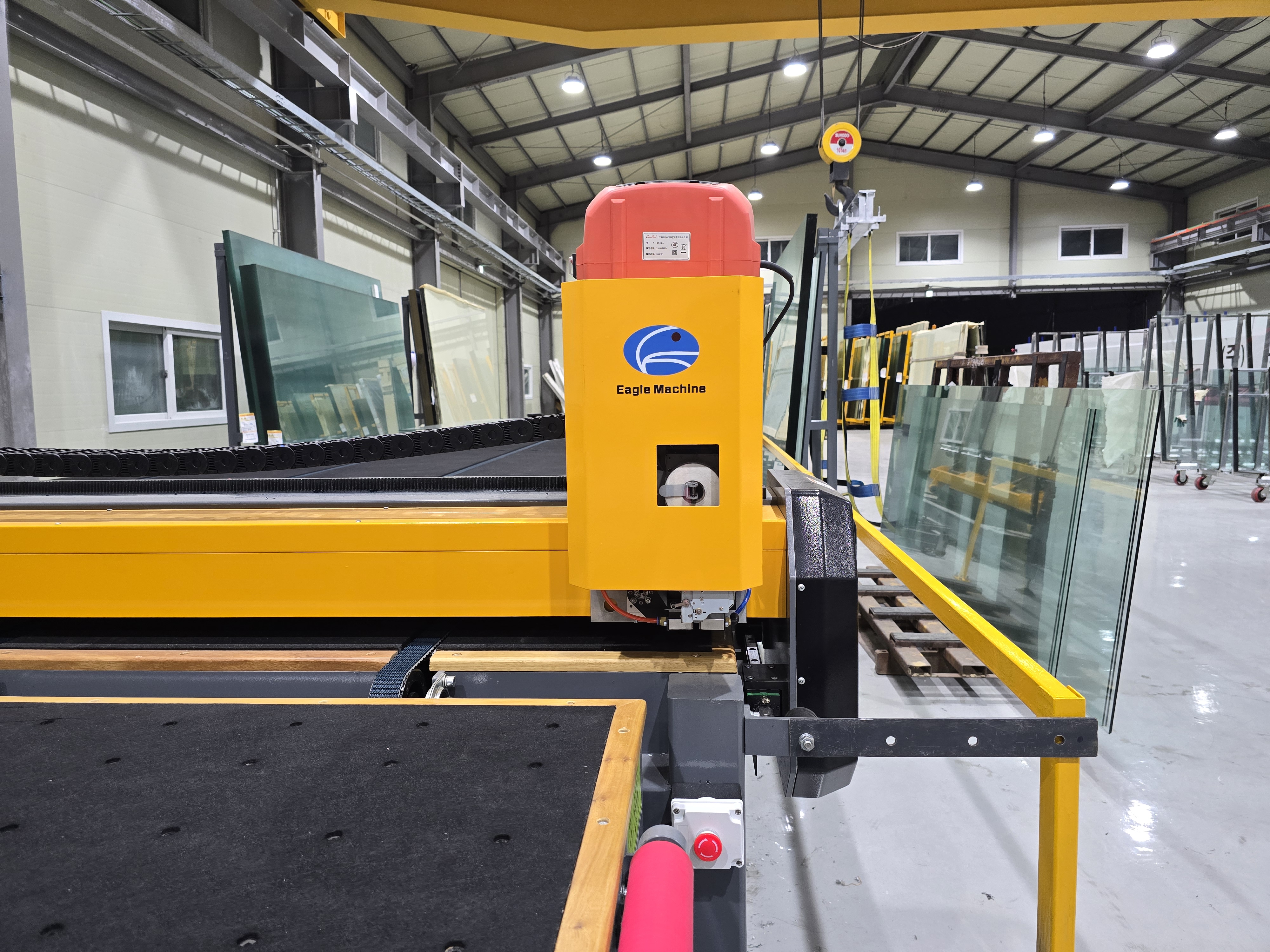 Glass cutting machine and Storage system customer case 2024- Korea